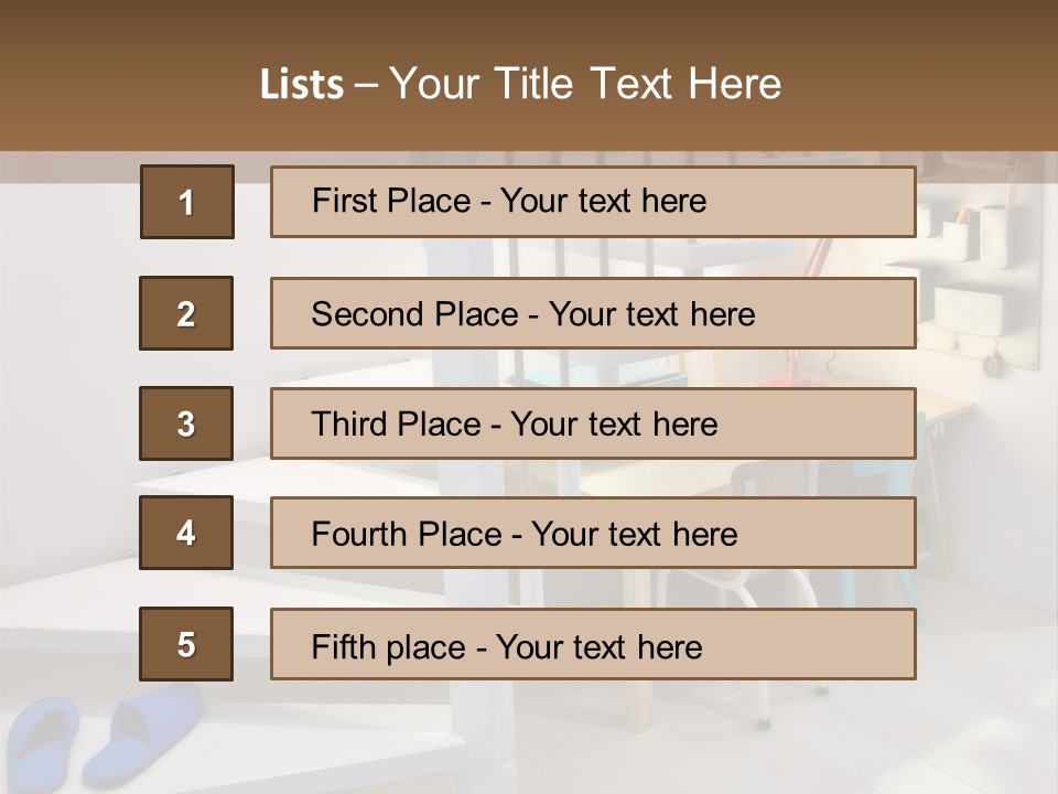Floor Interior Living PowerPoint Template