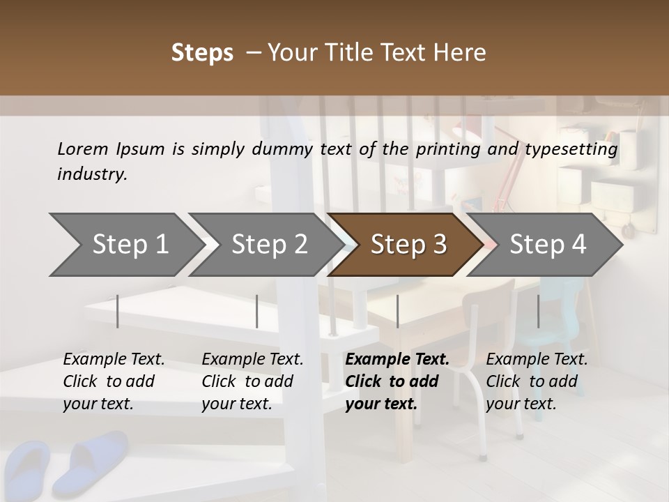 Floor Interior Living PowerPoint Template