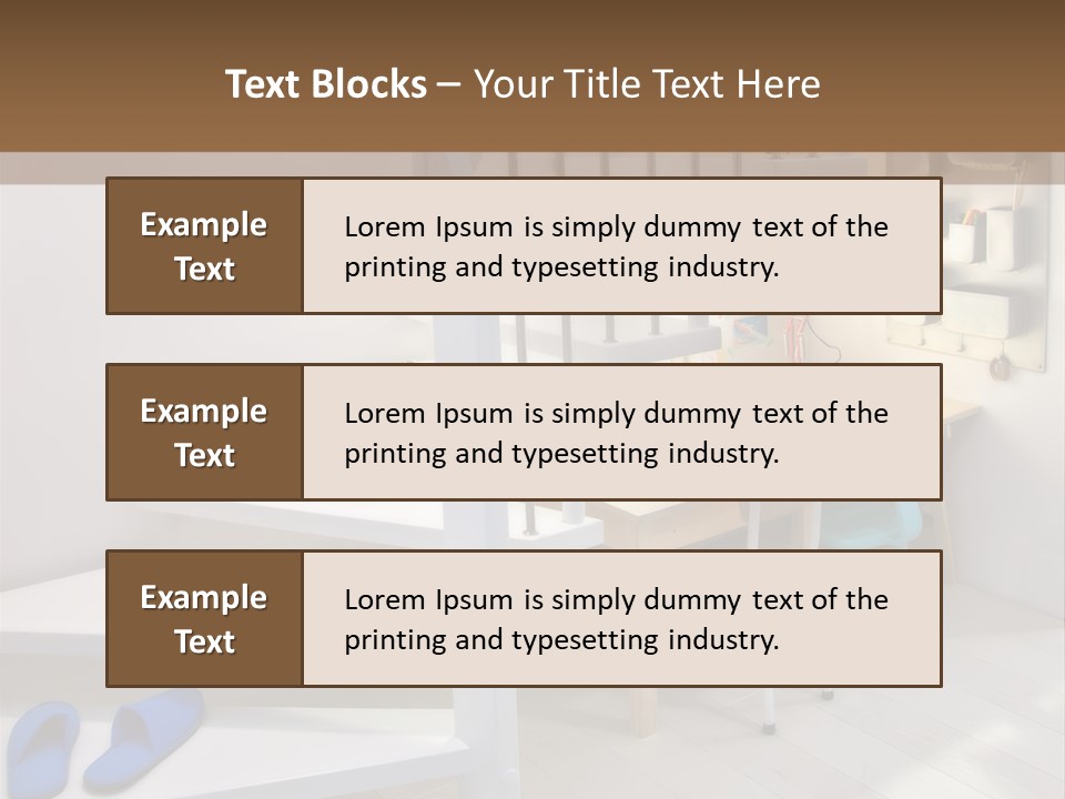 Floor Interior Living PowerPoint Template