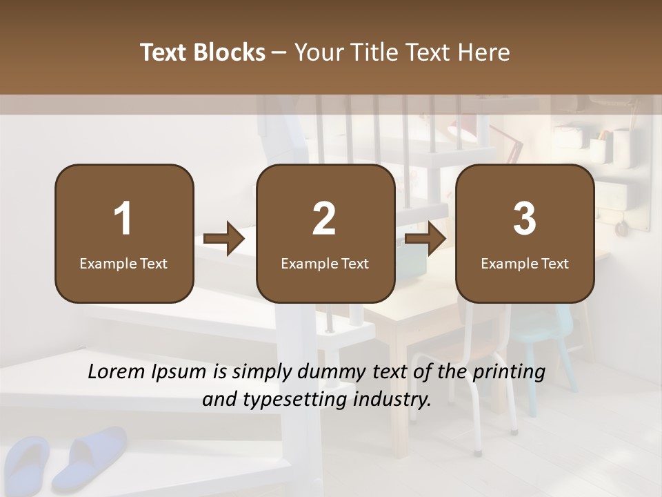 Floor Interior Living PowerPoint Template