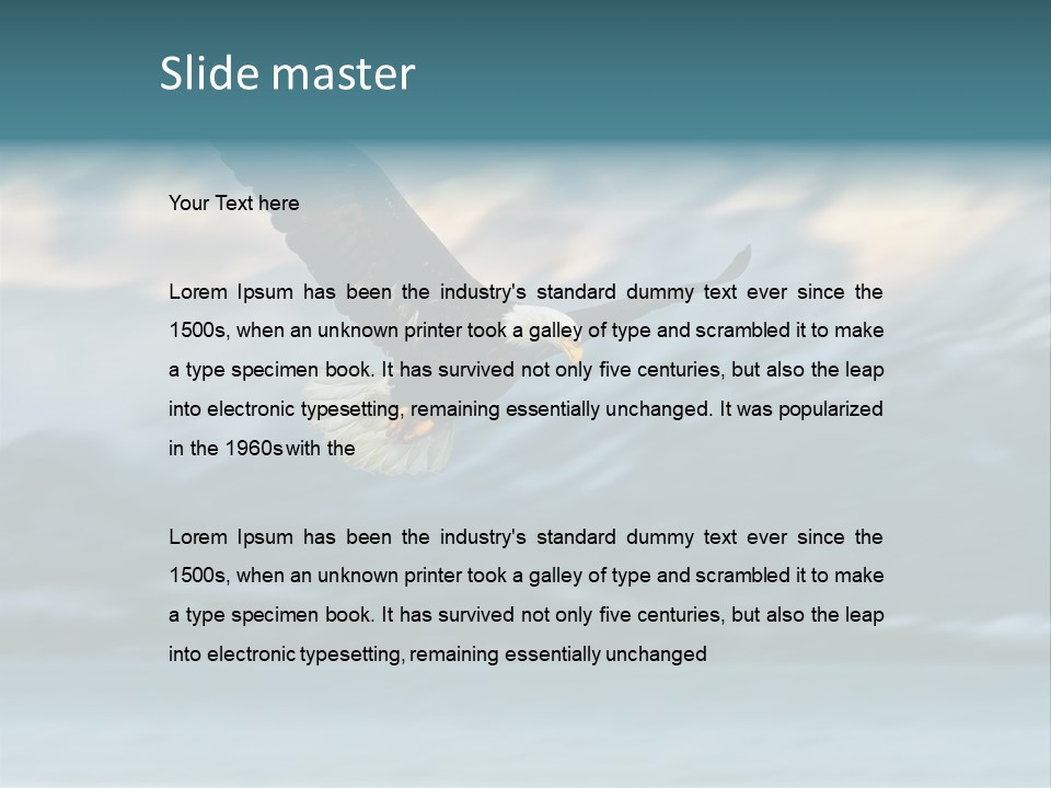 Homer Freedom Nature PowerPoint Template