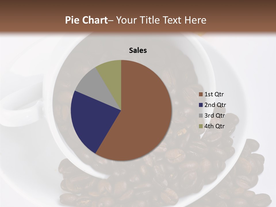 Party Cake Background PowerPoint Template