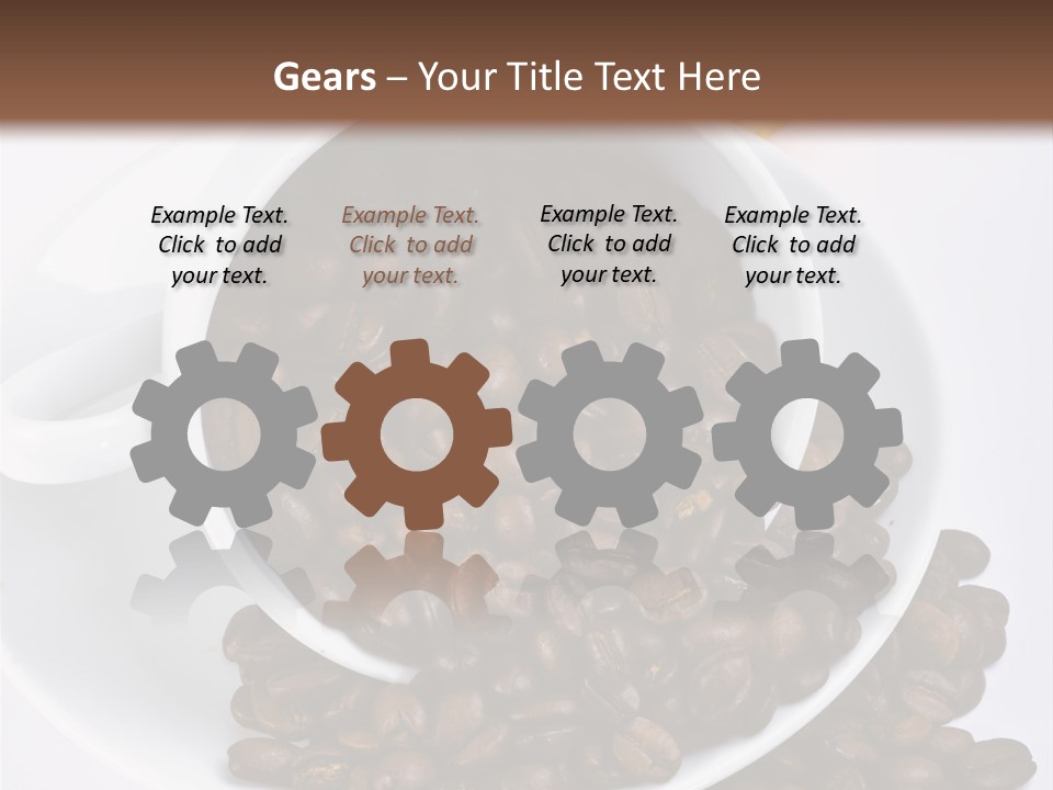 Party Cake Background PowerPoint Template