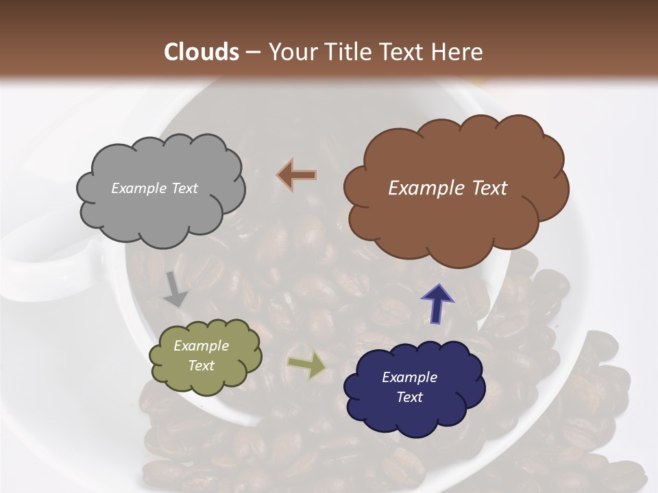 Party Cake Background PowerPoint Template