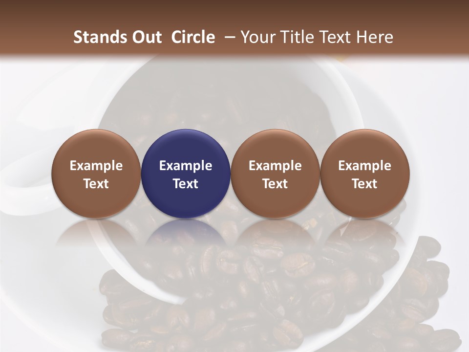 Party Cake Background PowerPoint Template