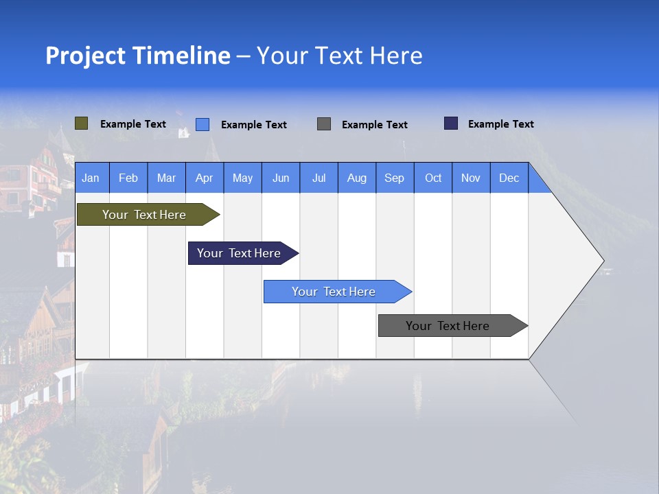 Heaven Salzkammergut Village PowerPoint Template