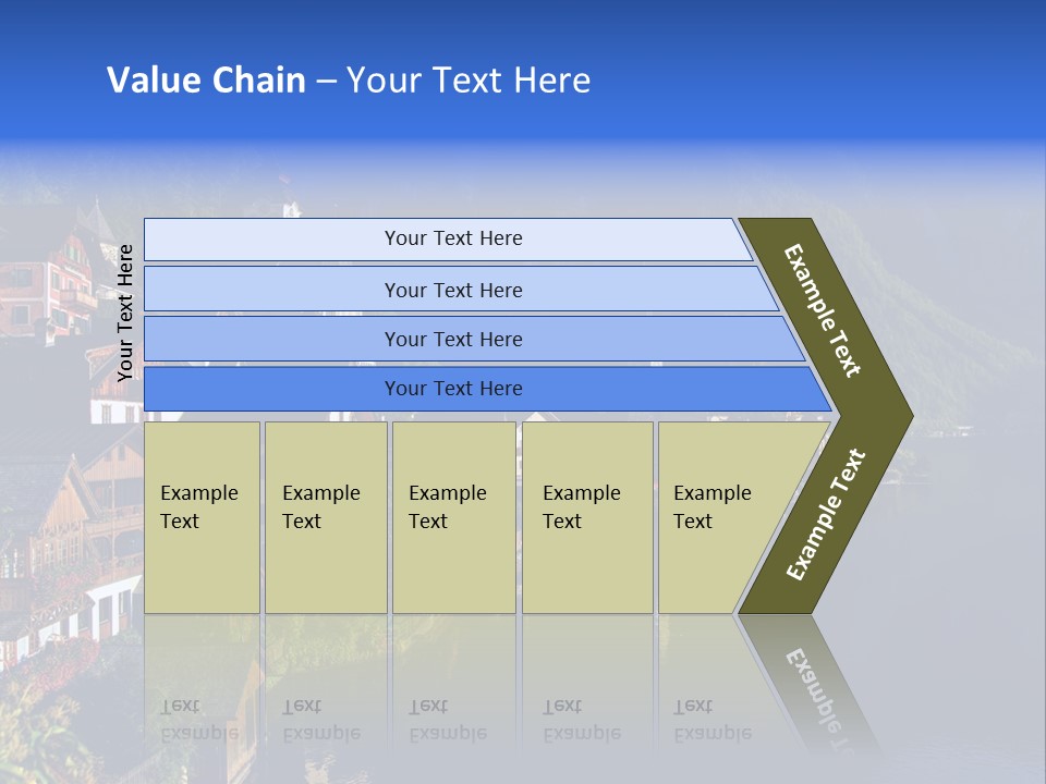 Heaven Salzkammergut Village PowerPoint Template