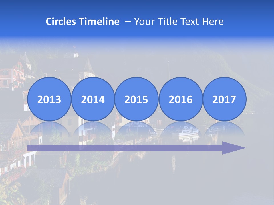 Heaven Salzkammergut Village PowerPoint Template
