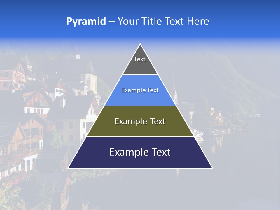 Heaven Salzkammergut Village PowerPoint Template