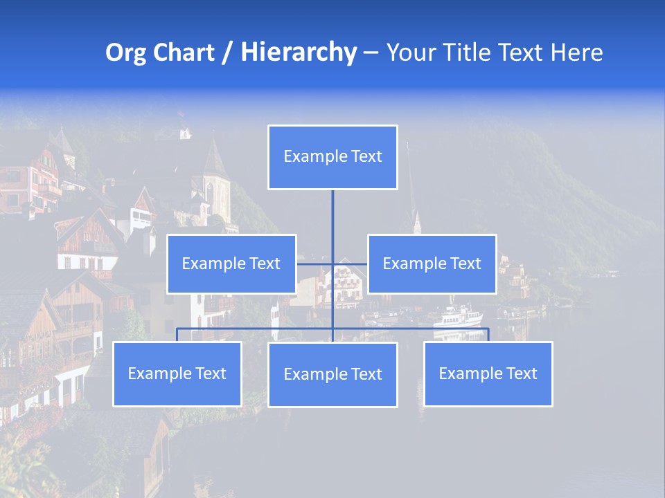 Heaven Salzkammergut Village PowerPoint Template