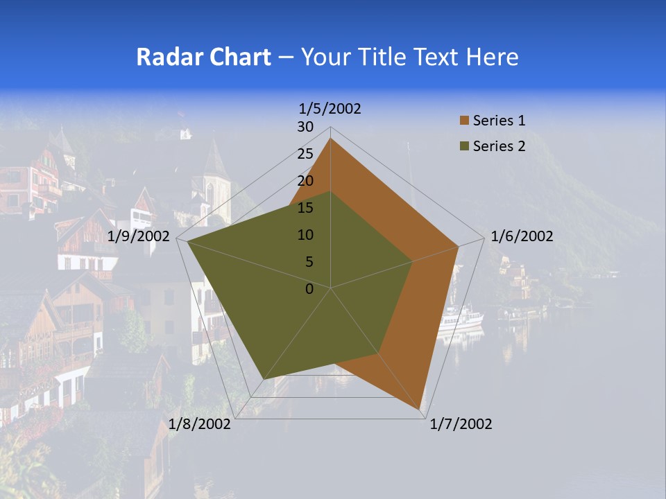 Heaven Salzkammergut Village PowerPoint Template