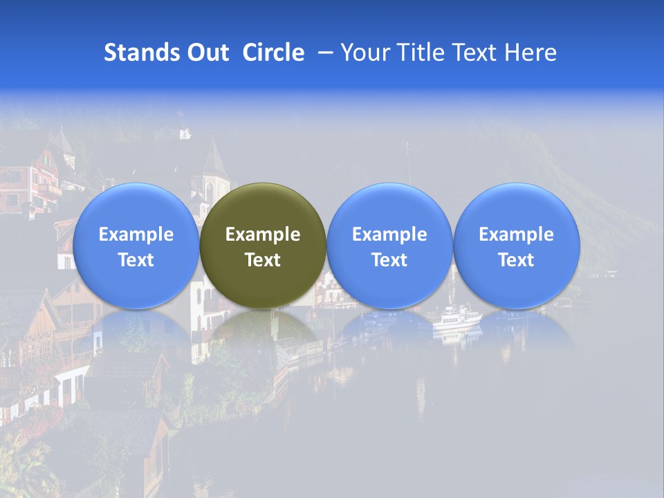 Heaven Salzkammergut Village PowerPoint Template