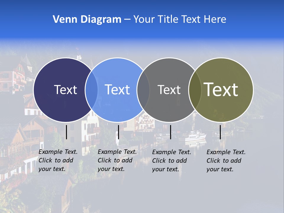 Heaven Salzkammergut Village PowerPoint Template