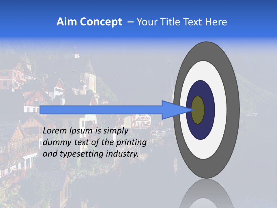 Heaven Salzkammergut Village PowerPoint Template