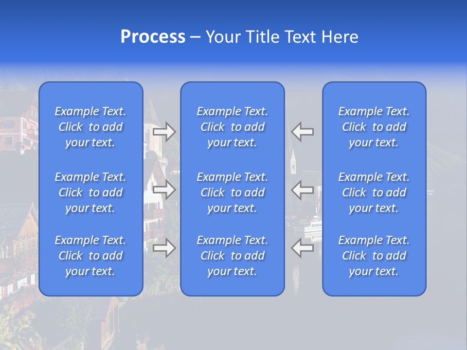 Heaven Salzkammergut Village PowerPoint Template