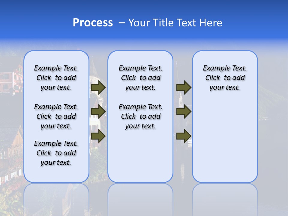 Heaven Salzkammergut Village PowerPoint Template