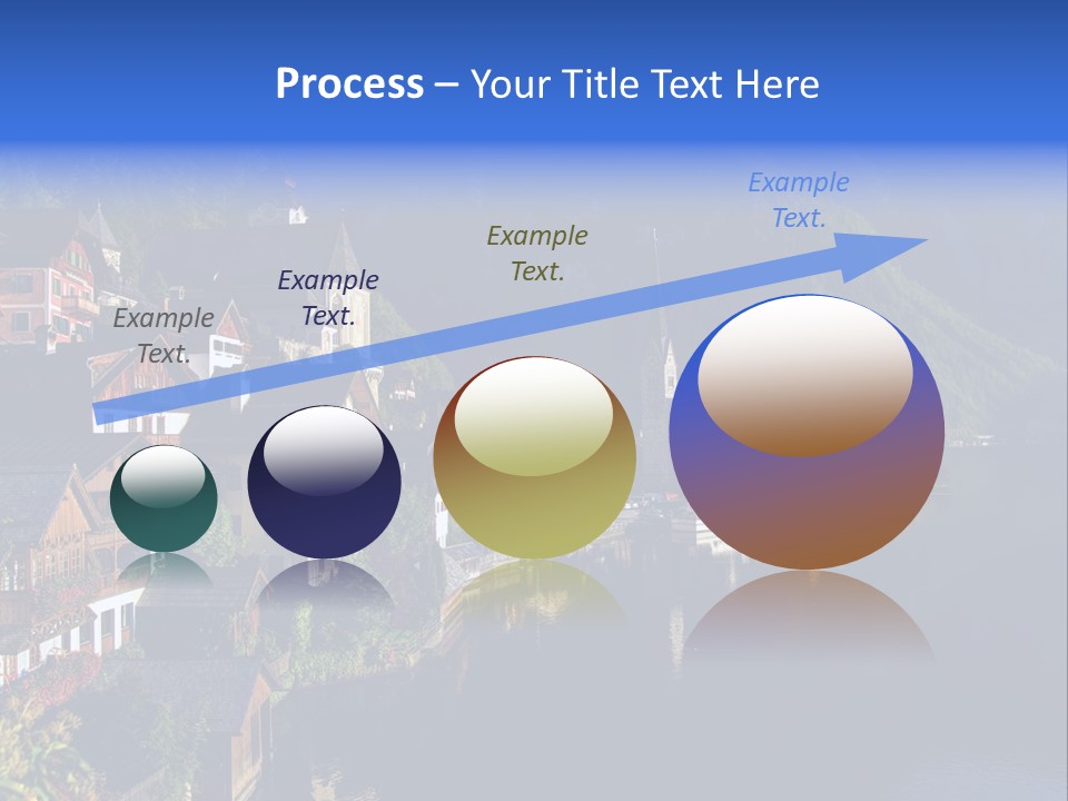 Heaven Salzkammergut Village PowerPoint Template