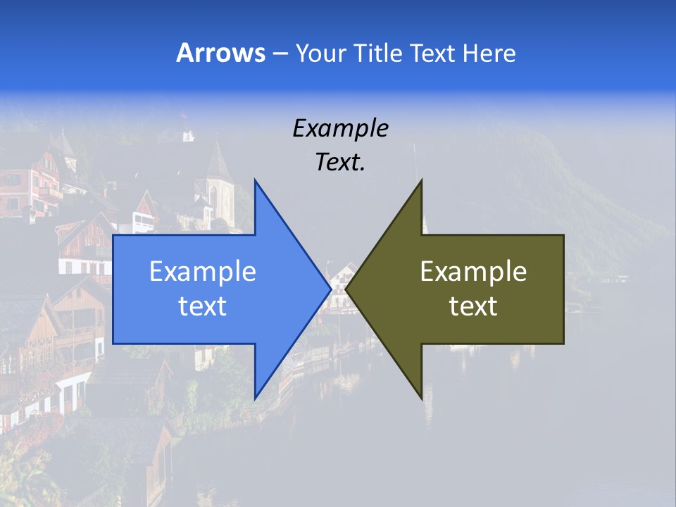 Heaven Salzkammergut Village PowerPoint Template