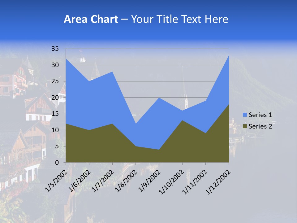 Heaven Salzkammergut Village PowerPoint Template