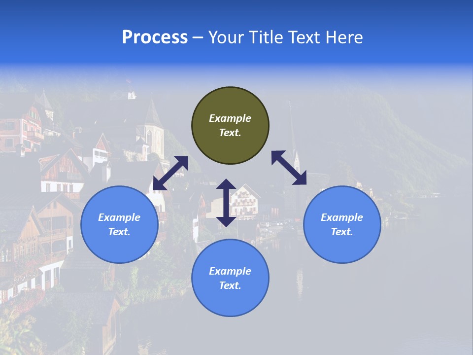 Heaven Salzkammergut Village PowerPoint Template