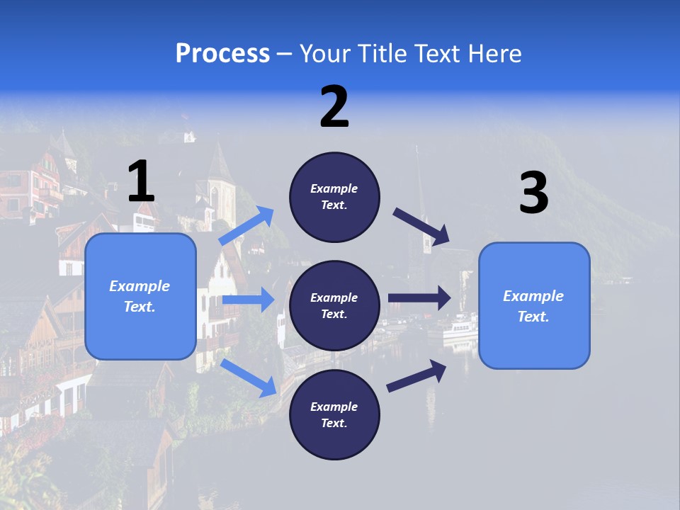 Heaven Salzkammergut Village PowerPoint Template