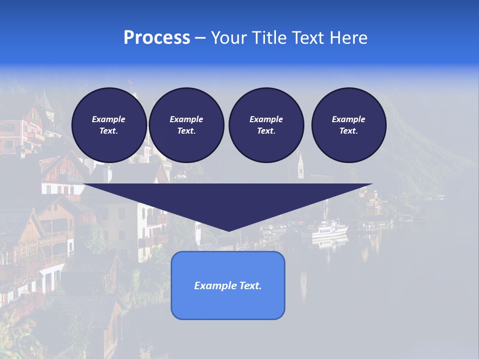Heaven Salzkammergut Village PowerPoint Template