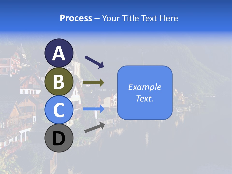 Heaven Salzkammergut Village PowerPoint Template