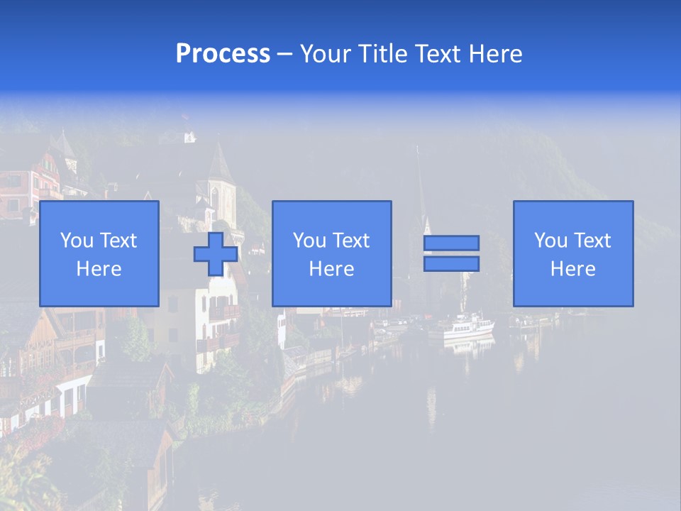 Heaven Salzkammergut Village PowerPoint Template