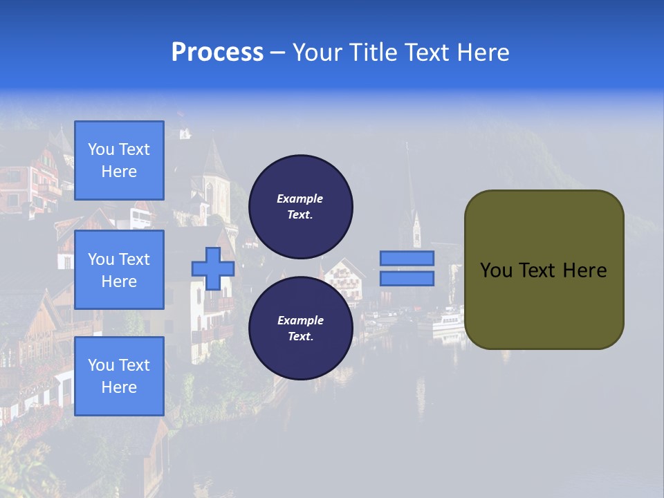 Heaven Salzkammergut Village PowerPoint Template