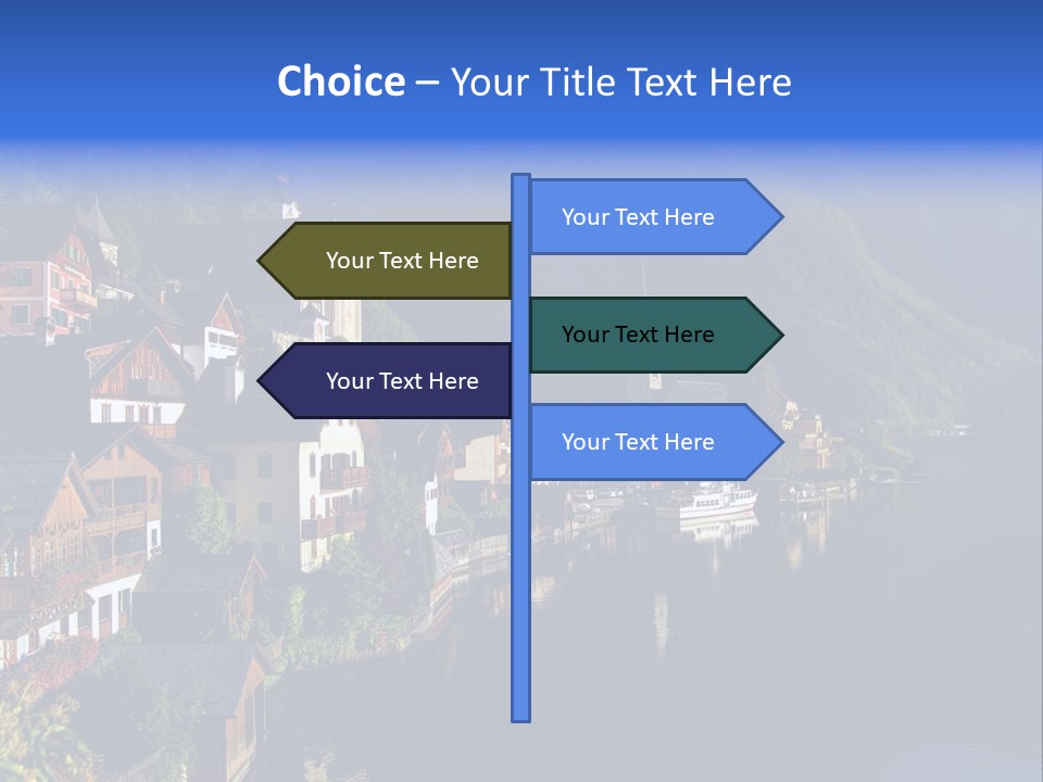 Heaven Salzkammergut Village PowerPoint Template
