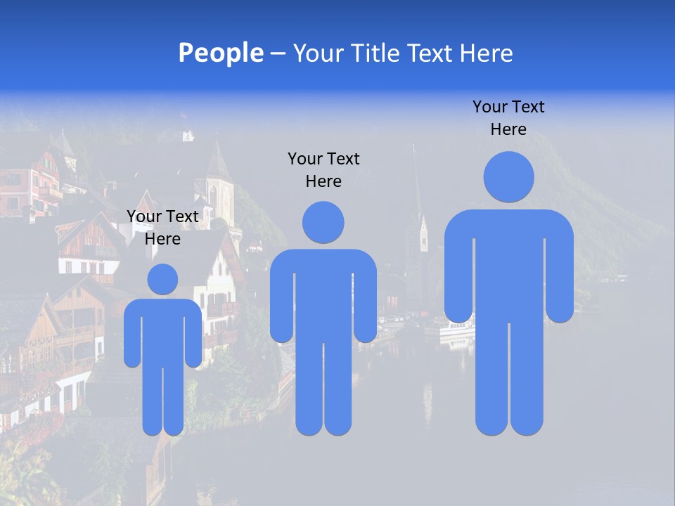 Heaven Salzkammergut Village PowerPoint Template