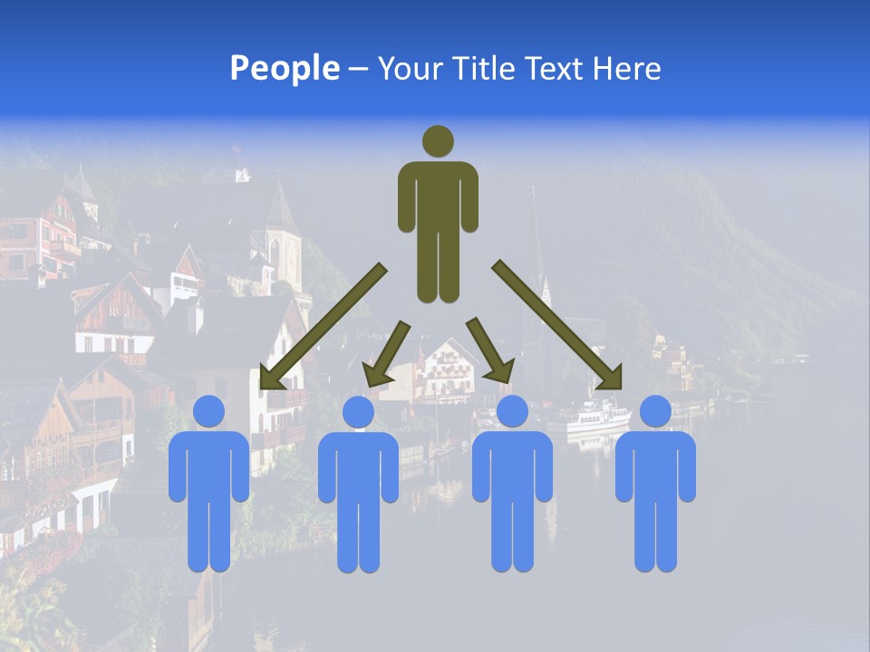 Heaven Salzkammergut Village PowerPoint Template