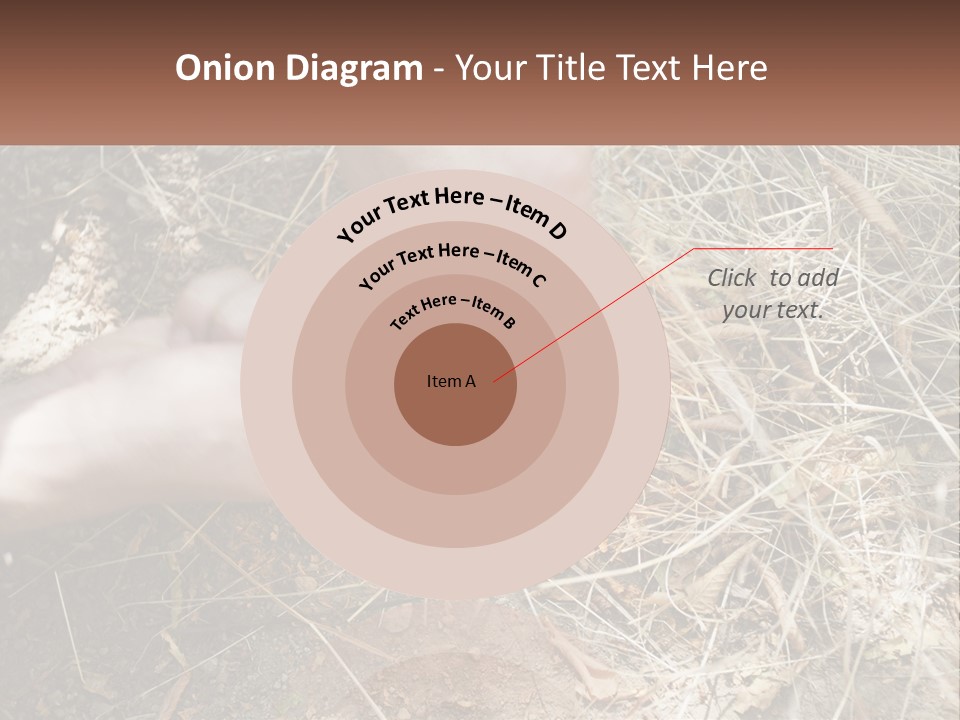 Wood Timber Leaves PowerPoint Template