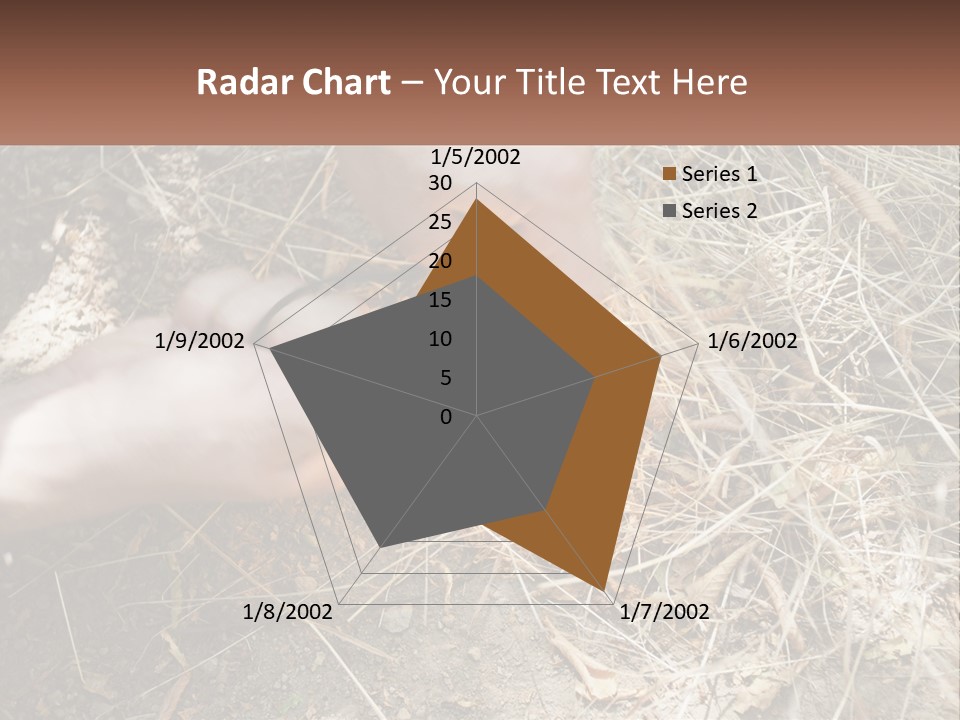 Wood Timber Leaves PowerPoint Template