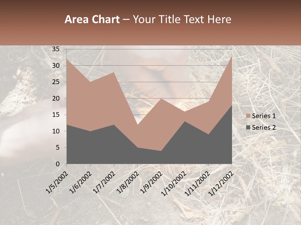 Wood Timber Leaves PowerPoint Template