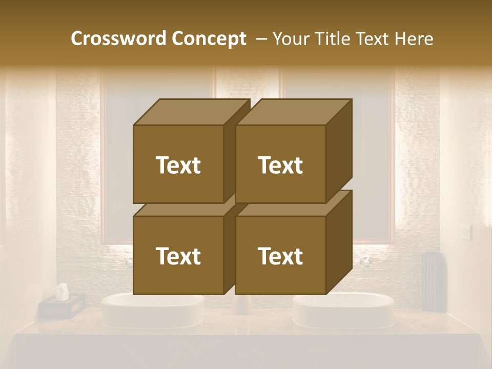 Architecture Lamp Granite PowerPoint Template