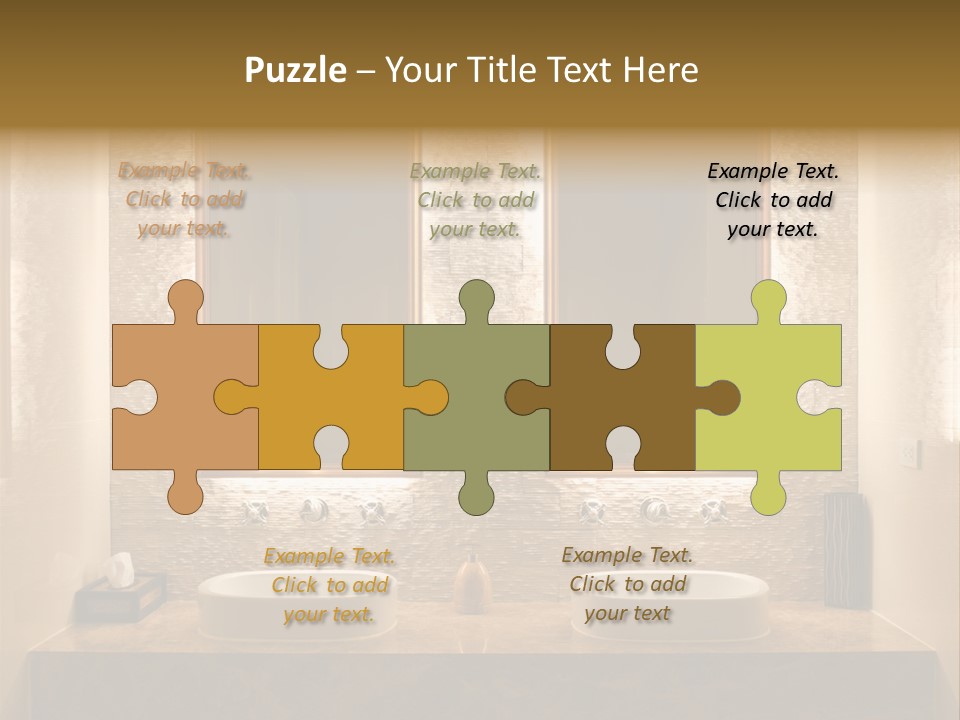 Architecture Lamp Granite PowerPoint Template