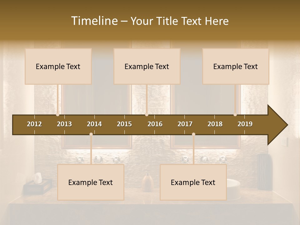 Architecture Lamp Granite PowerPoint Template