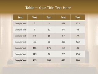 Architecture Lamp Granite PowerPoint Template
