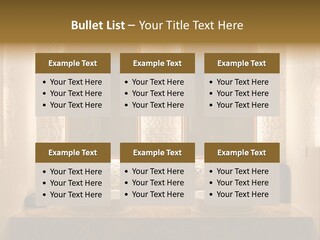 Architecture Lamp Granite PowerPoint Template