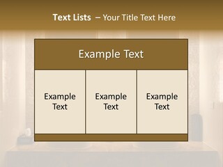 Architecture Lamp Granite PowerPoint Template