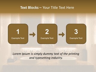 Architecture Lamp Granite PowerPoint Template