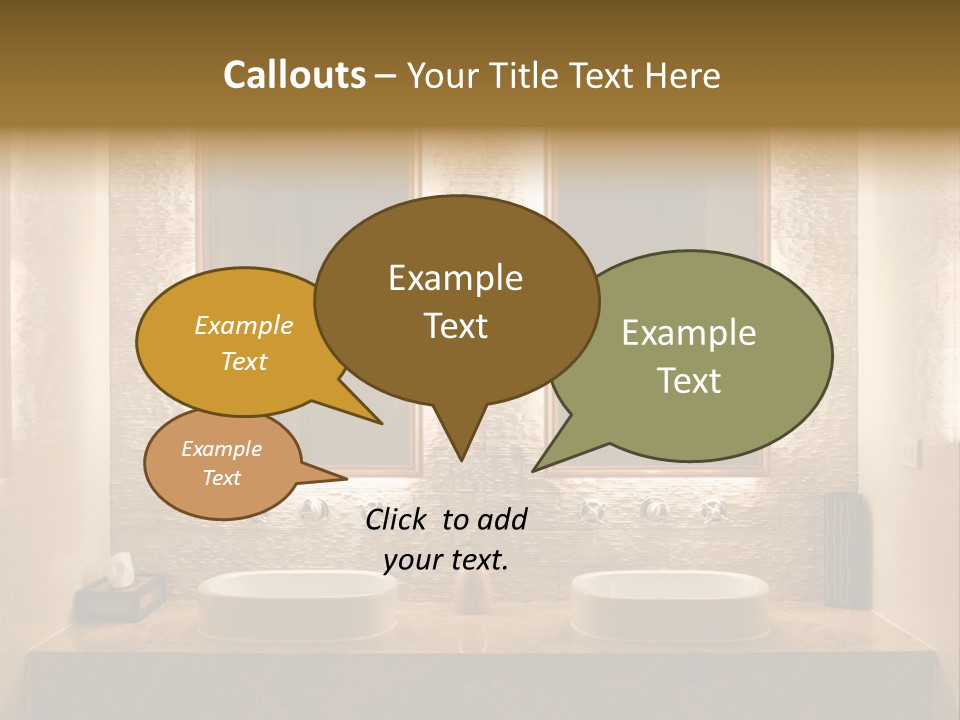 Architecture Lamp Granite PowerPoint Template