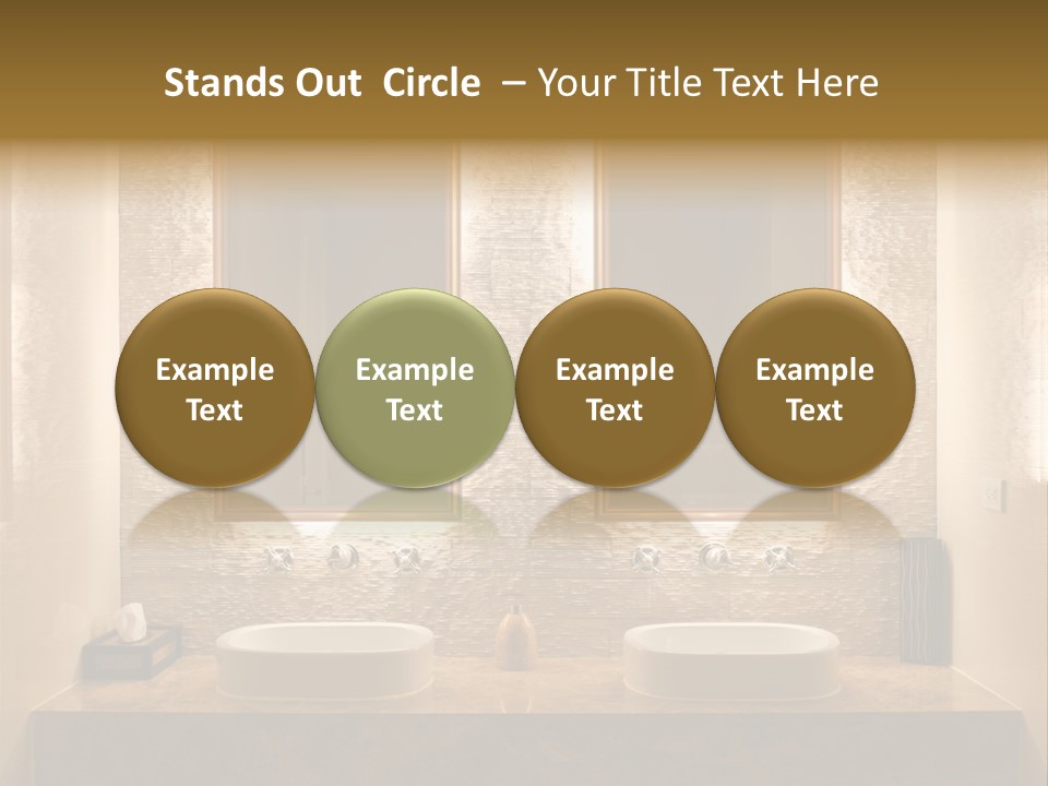 Architecture Lamp Granite PowerPoint Template