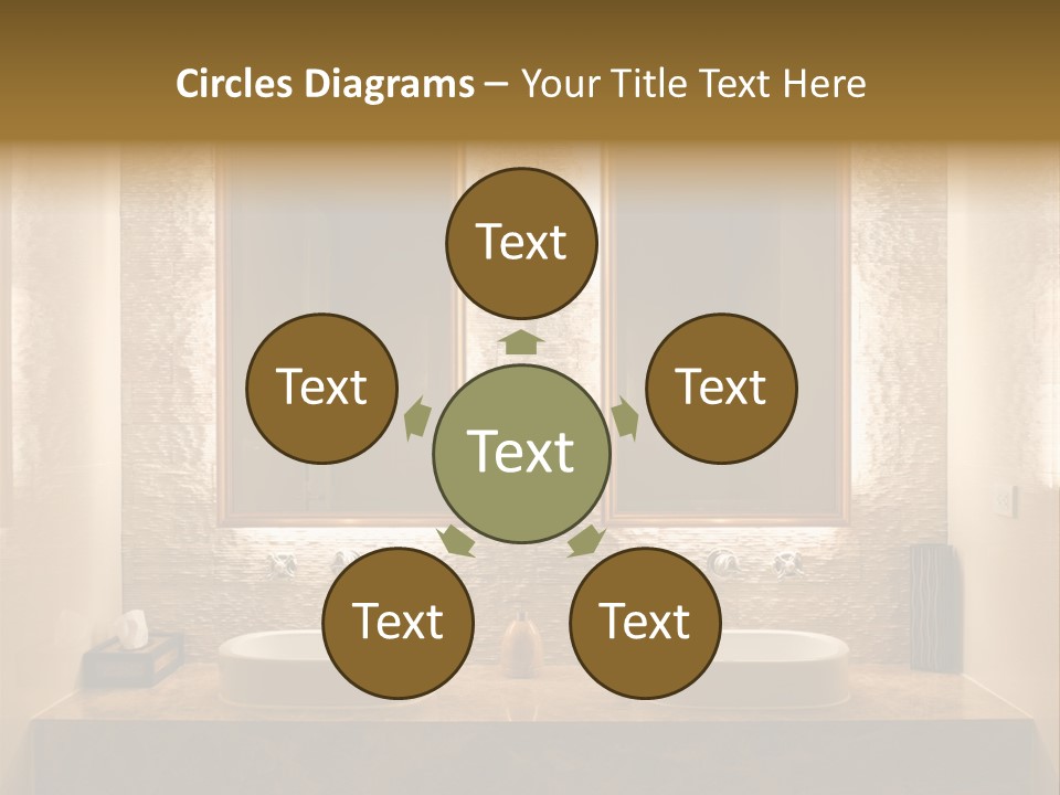 Architecture Lamp Granite PowerPoint Template