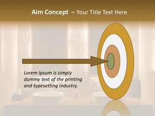 Architecture Lamp Granite PowerPoint Template