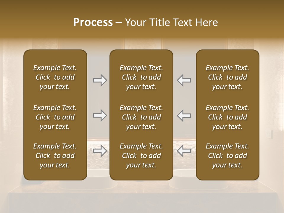 Architecture Lamp Granite PowerPoint Template