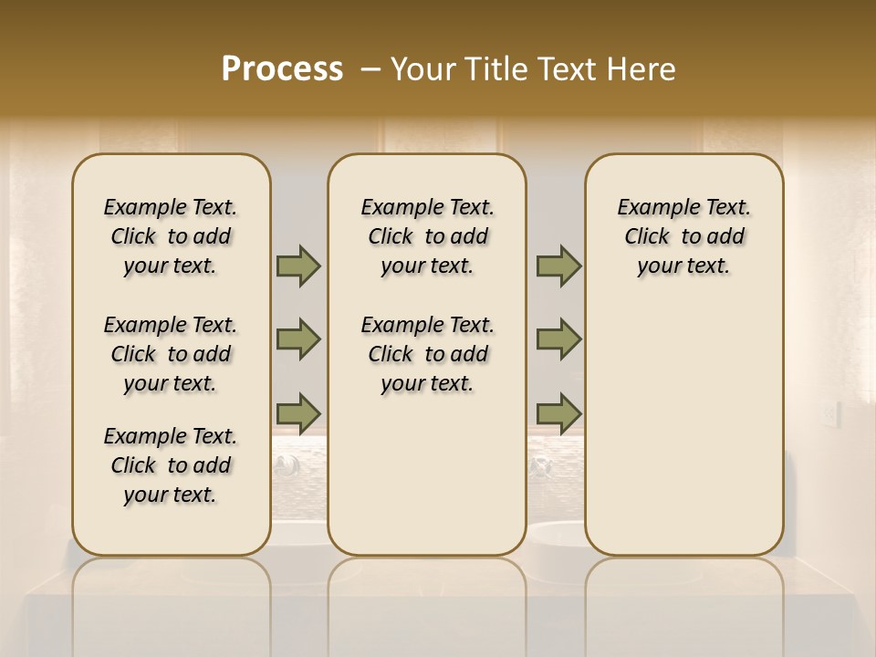 Architecture Lamp Granite PowerPoint Template