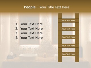 Architecture Lamp Granite PowerPoint Template