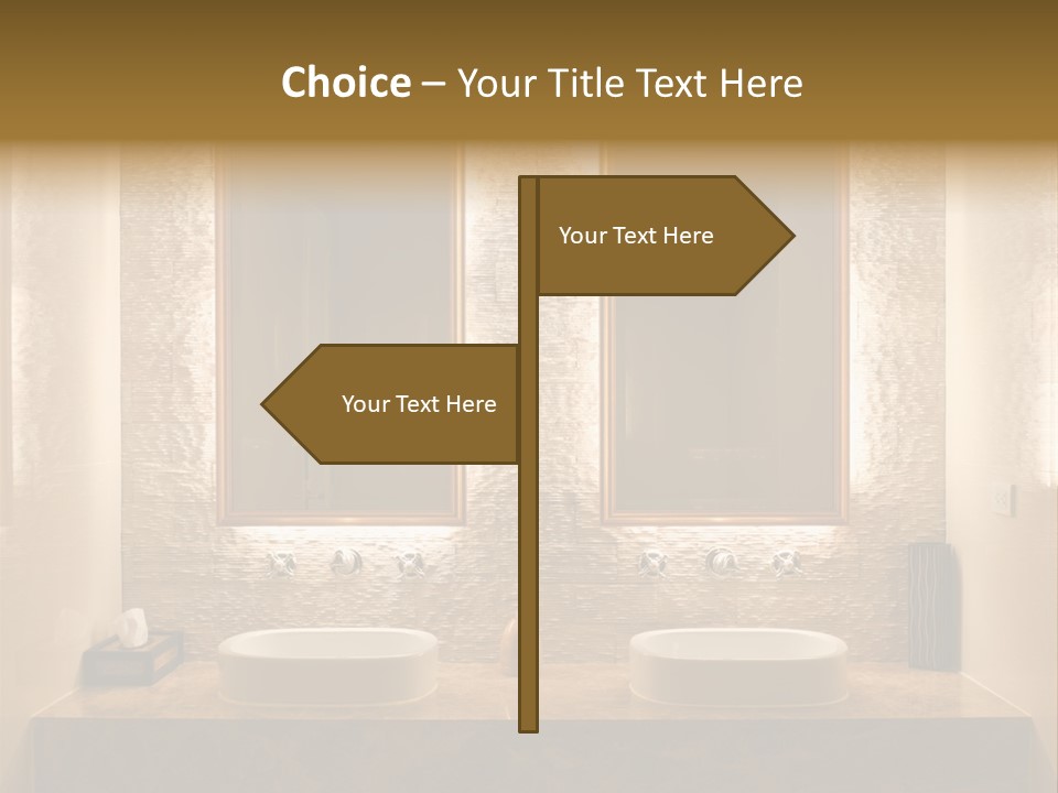 Architecture Lamp Granite PowerPoint Template